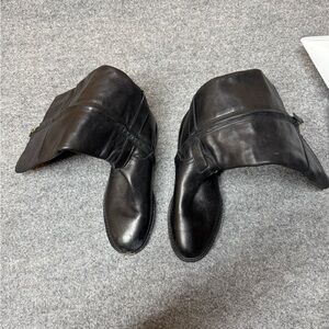 Lauren Ralph Lauren Black Leather womens Boots